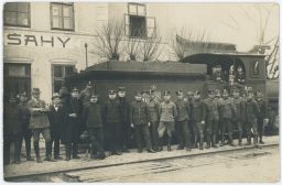Nádraží Šahy 1899