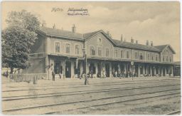 Nitra Nyitra železnice nádraží 1915