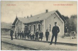 Kráľova Lehota Liptovský Mikuláš Királylehota stanica personál lidé