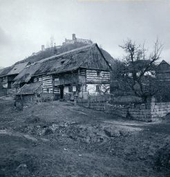 Bělá pod Bezdězem a Bezděz, polovina stereofotografie