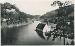 Bítov zatopený kostel Dyje Znojmo