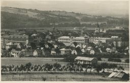 Valašské Meziříčí Vsetín fotopanorama snopy obilí