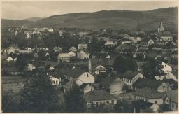 Valašské Meziříčí Vsetín fotopanorama původní domky