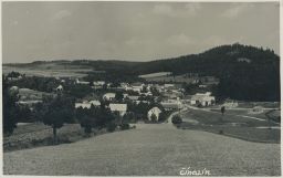 Čihalín Třebíč celkový pohled na obec