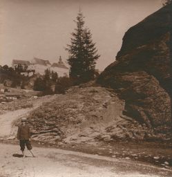 Zámek Bechyně, polovina stereofotografie