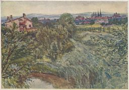 Olomouc Neředín K. Wellner celkový pohled od Neřetínského cvičiště