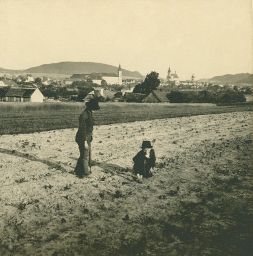Hranice,, celkový pohled, polovina steteofotografie
