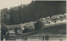 Brandýs nad Orlicí studentská kolonie stavba Josef Ulrych Praha Smíchov