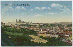 Praha Petřín zahrady Hradčany