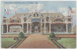 Praha jubilejní výstava 1908 kinematograf