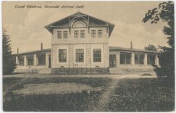 Lázně Bělohrad Jičín Annenské slatinné lázně 1918 nákl. R. Munzarové