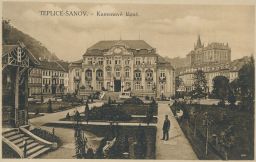Teplice Šanov Kamenové lázně nakl. Josef Bystritzky 1925