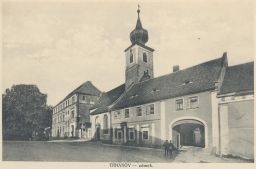 Trhanov Domažlice náměstí zámek 20. léta