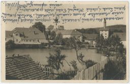 Trhanov Domažlice přes rybník