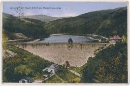 Most Brüx přehrada hráz 20. léta