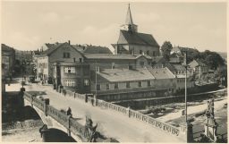 Valašské Meziříčí Vsetín pohled od mostu