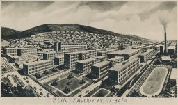 Zlín závody Baťa vize Bohumil Siegel Bromografia