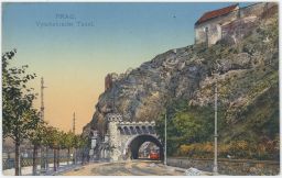 Praha Prag Vyschehrader Tunel Vyšehrad tunel tramvaj