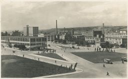Zlín od škol malá benzinka Fototypia