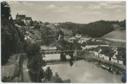 Bechyně Lužnice Tábor most původní domky