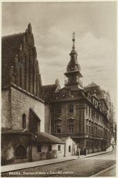 Praha Staronová synagoga ghetto