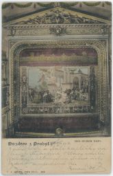 Praha Národní divadlo opona J. Jedlička 1903
