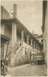 Praha Pražská zákoutí: Dvoreček Na Františku