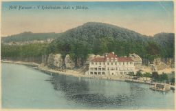Kokořín Janova Ves Mělník hotel Harasov 1914