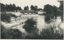 Borohrádek Rychnov nad Kněžnou splav Tichá Orlice koupaliště Grafo Čuda