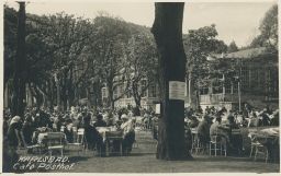 Karlovy Vary Café Posthof počátek 30. let
