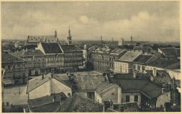 Znojmo náměstí 40. léta Orbis