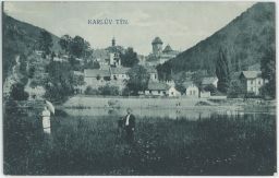 Karlův Týn Karlštejn fotograf stativ slečna