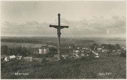 Běstvina Chrudim kříž celkový pohled výroba Vomáčka Pardubice