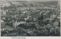 Náchod celkový pohled 30. léta