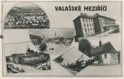 Valašské Meziříčí 30. léta Grafo Čuda nakl. Šnejdrla