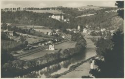 Český Šternberk Sázava vlak nádraží