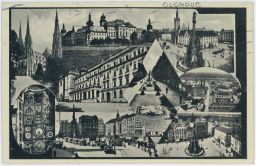 Olomouc koláž okupace