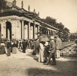 Karĺovy Vary, Mlýnská kolonáda, polovina stereofotografie