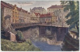 Praha Nové město Lodní mlýny Minařík Die Schiffsmühlen 1915