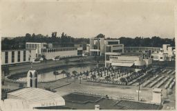 Pardubice Výstava tělesné výchovy a sportu 1931 jezírko u kavárny