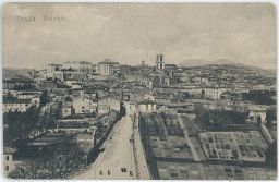 Perugia Itálie panorama 1918