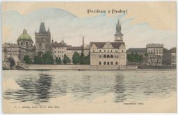 Praha Staroměstské mlýny F.J.Jedlička dlouhá adresa