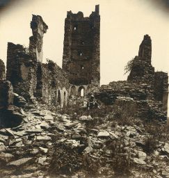 Hrad Okoř, polovina stereofotografie