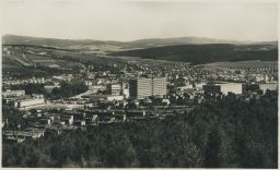 Zlín celkový pohled z Letné Fototypia