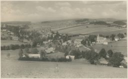 Bartošovice Orlické hory Rychnov nad Kněžnou celkový pohled Orbis