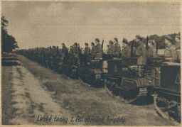Lehké tanky 1. čsl. obrněné brigády