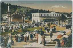 Luhačovice promenádní koncert 1918