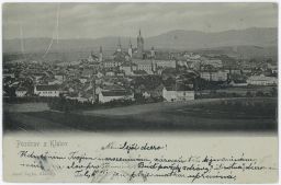 Klatovy celkový pohled 1904 Josef Čejka