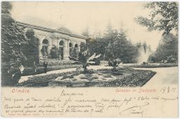 Olomouc Cursalon im Stadtpark 1901