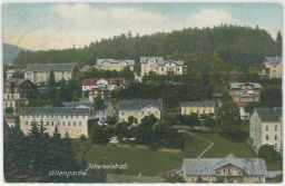 Johannisbad Janské lázně Johannisbad vilová čtvrt 1906
